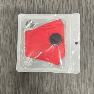 Hot Pink Face Mask with Vent